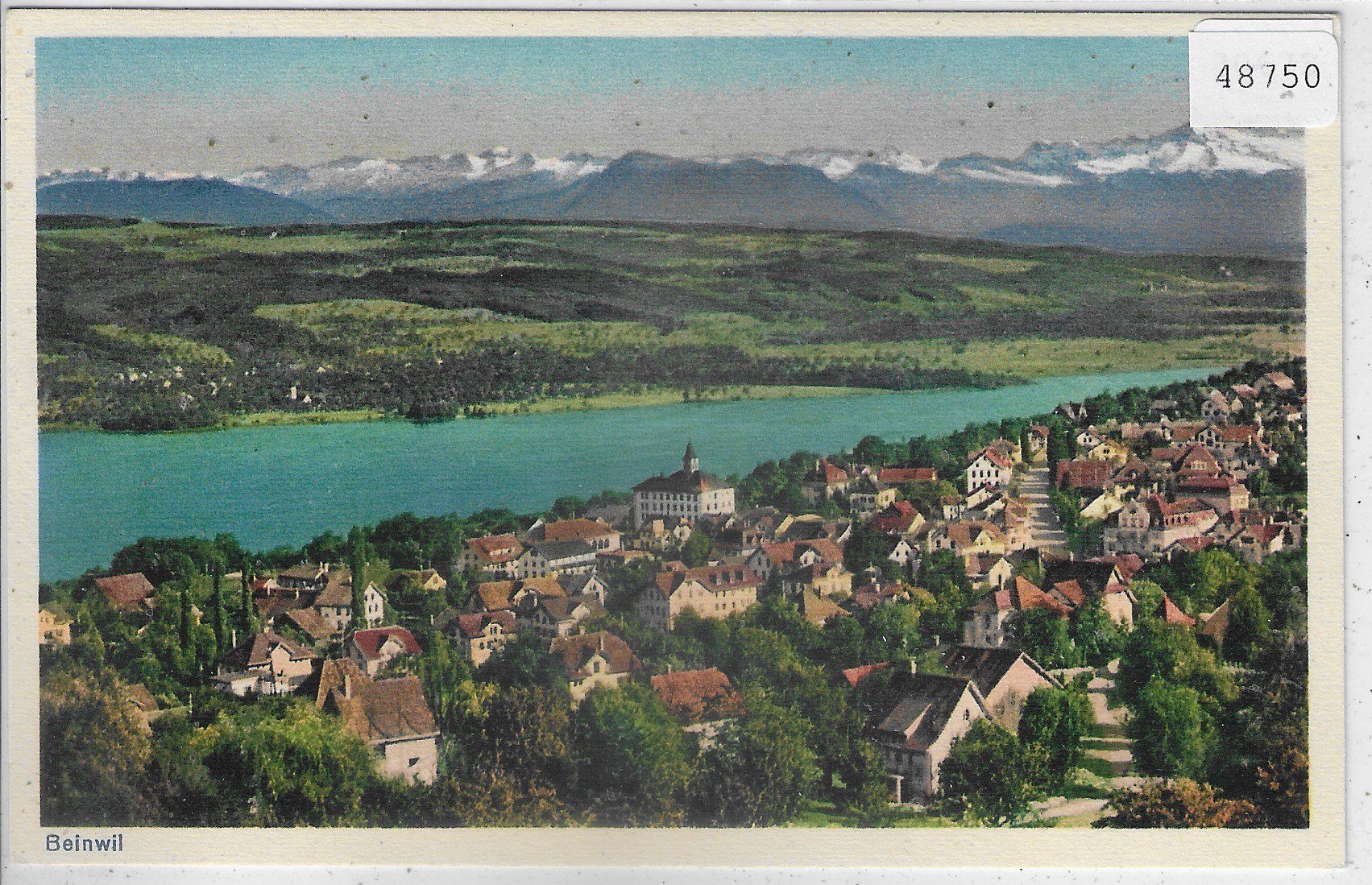 Cartoline postali: Beinwil am See - Generalansicht - Litho – Usato da Ettingen venduto da Kartenplanet