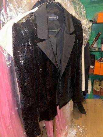 Brandon Maxwells suit blazer