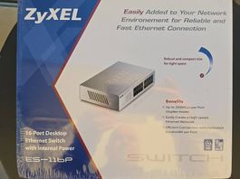 ZYXEL ES116P 16 Port Netzwerkswitch