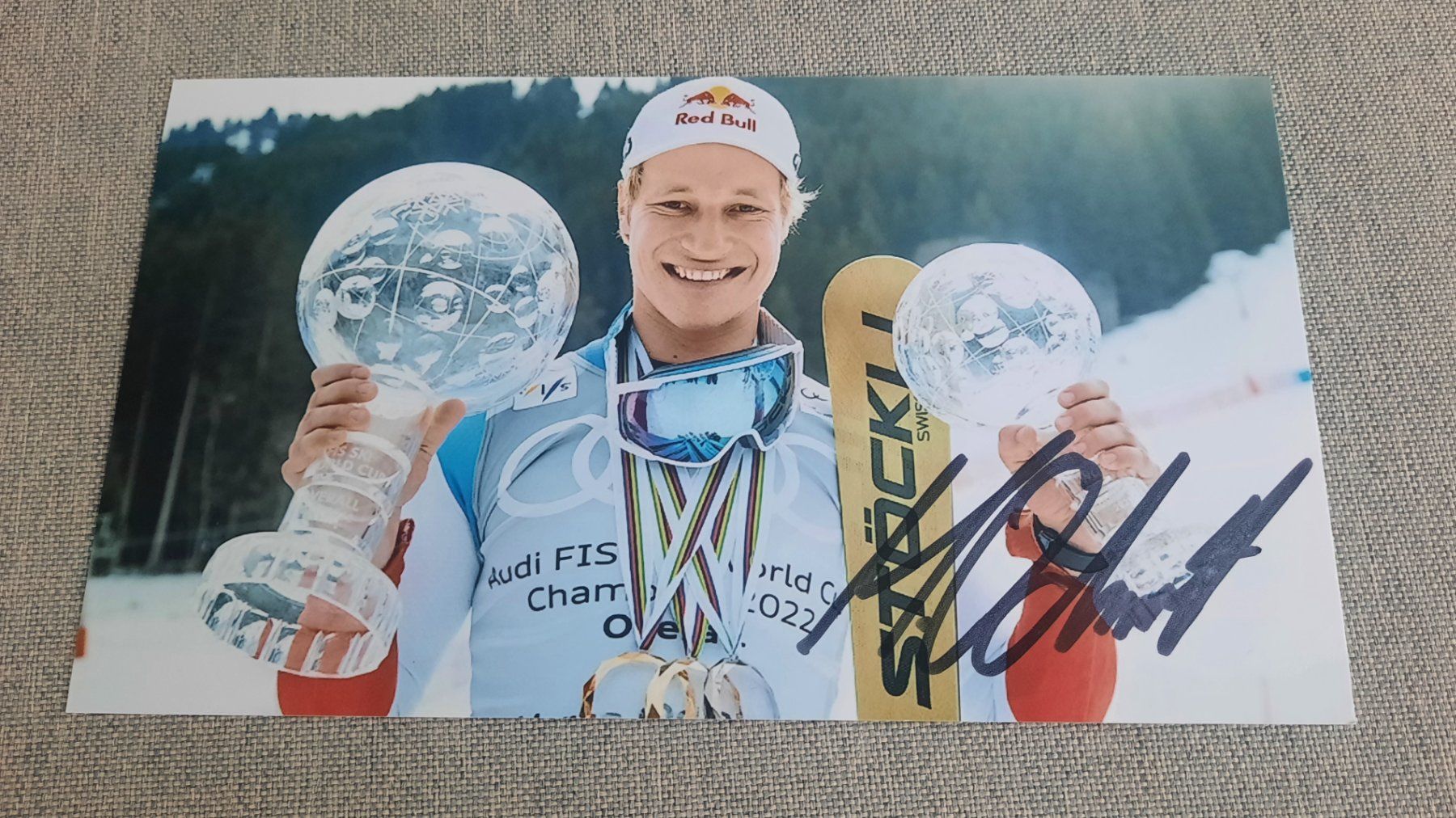 Autogramme: Autogramm Marco Odermatt – Gebraucht aus Schmerikon von Olympia04