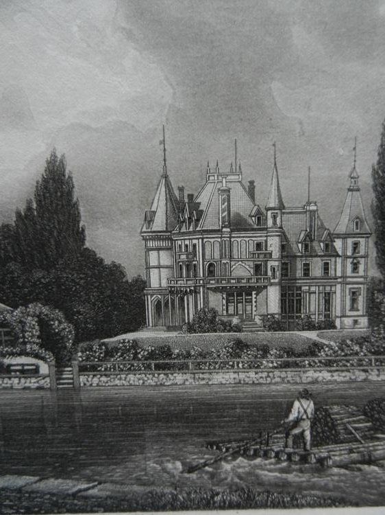 Gravures: Schadau Thun – D'occasion à Risch par Rischli15 4