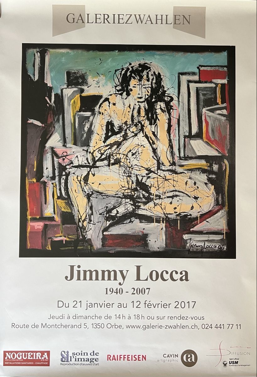 Foto & Immagini: Grande affiche Jimmy Locca – Nuovo e nell'imballaggio originale da Orbe venduto da Watchivore