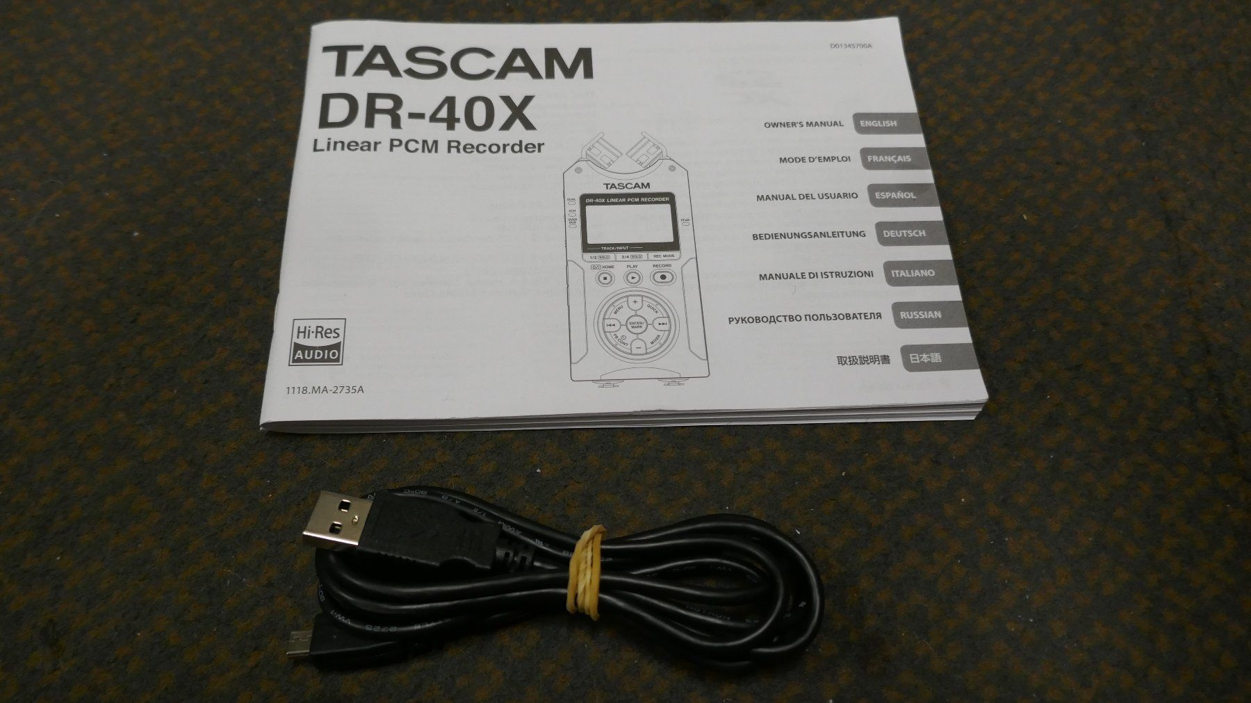 Tascam Aufnahmegeräte: Tascam DR-40x Field Recorder – Gebraucht aus Wenslingen von FairlightCMI 1