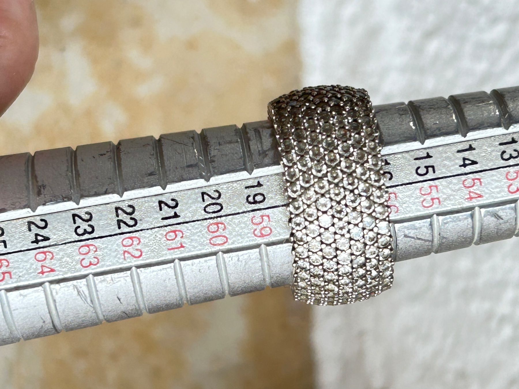 Bagues: Funkelnder Silberring TIMELESS, Grösse 58 – D'occasion à Laufen par Bellebellezza 5