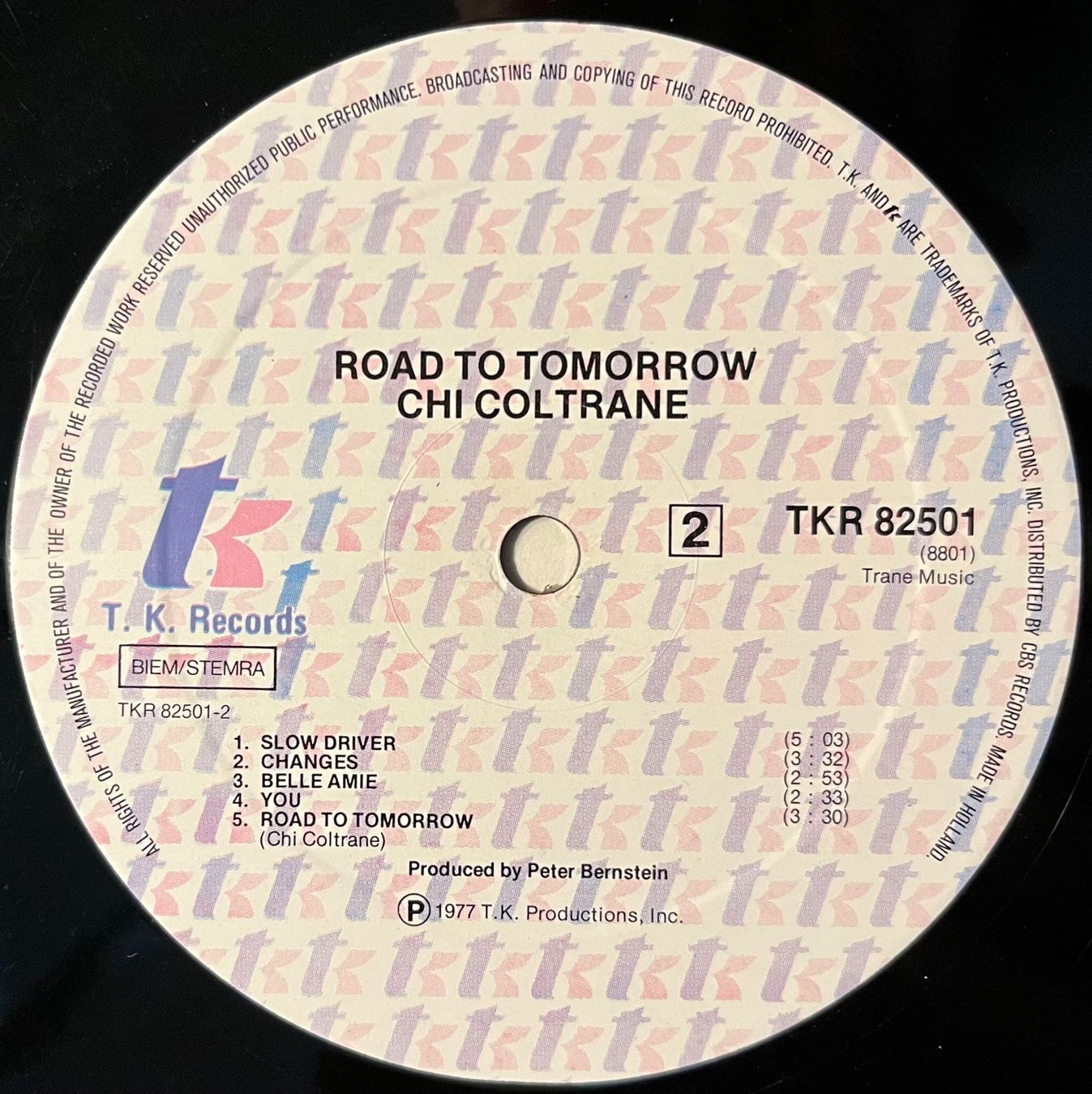 Schallplatten: CHI COLTRANE - ROAD TO TOMORROW - 33 Tours – Gebraucht aus Bussigny von vinyl-pas-cher 3