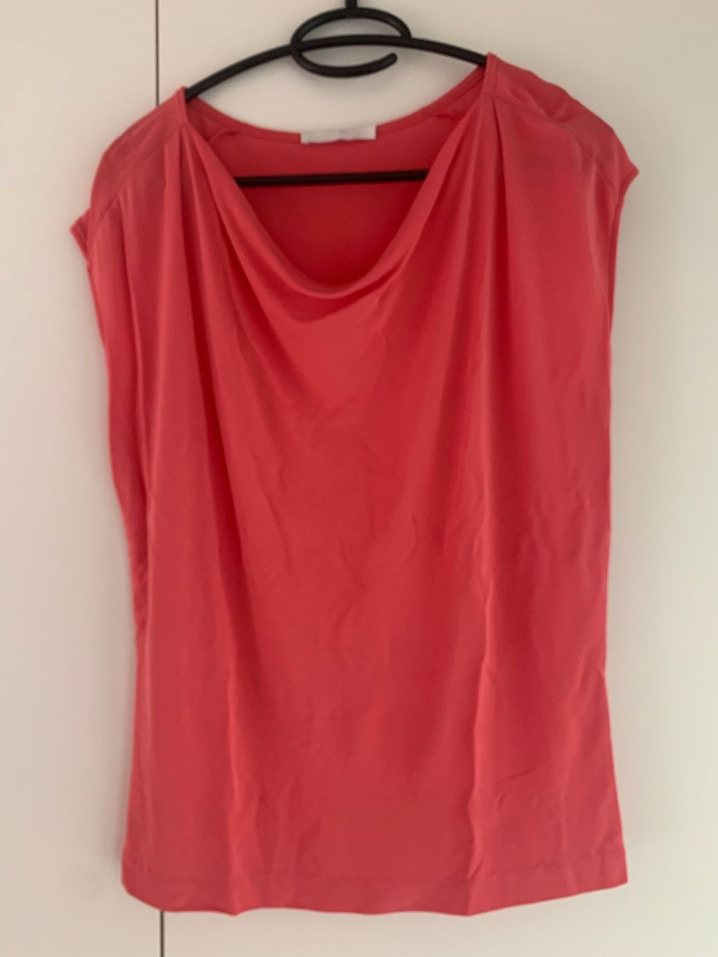 Hugo Boss Camicette: Bluse Hugo Boss kurzarm corallfarbig – Usato da Meggen venduto da koalajunge