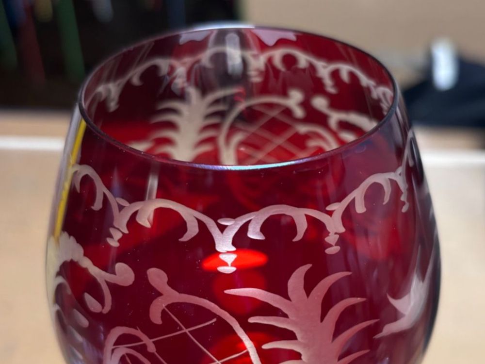Bicchieri: Nachtmann Schnapsglas & Aschenbecher, Handarbeit – Usato da Regensdorf venduto da Nessi1974 8