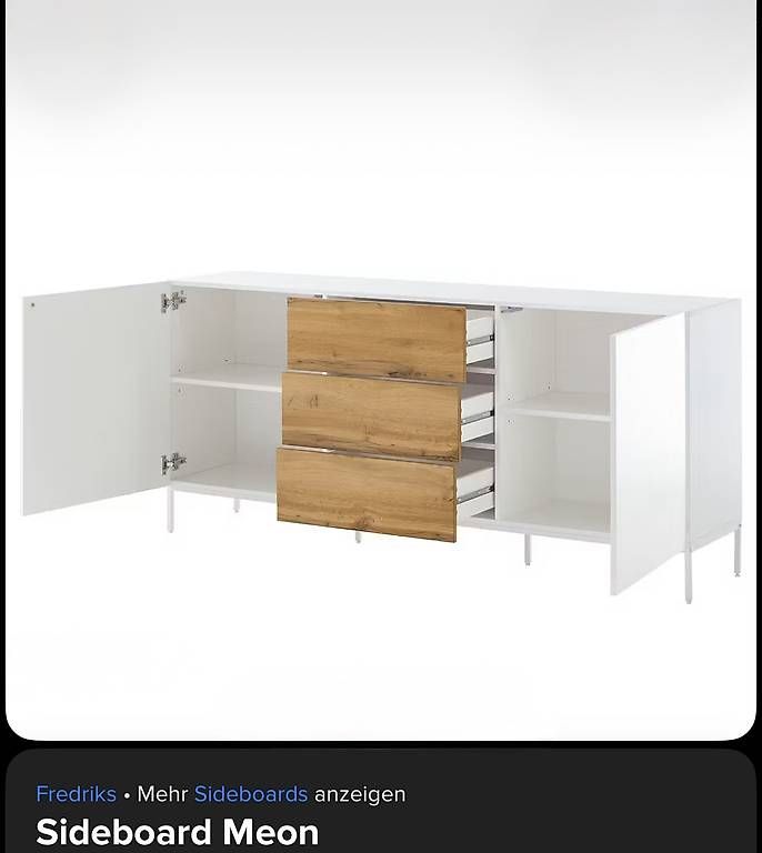 Cassettiere: Sideboard Meon weiss – Usato da Hindelbank venduto da LeoSal