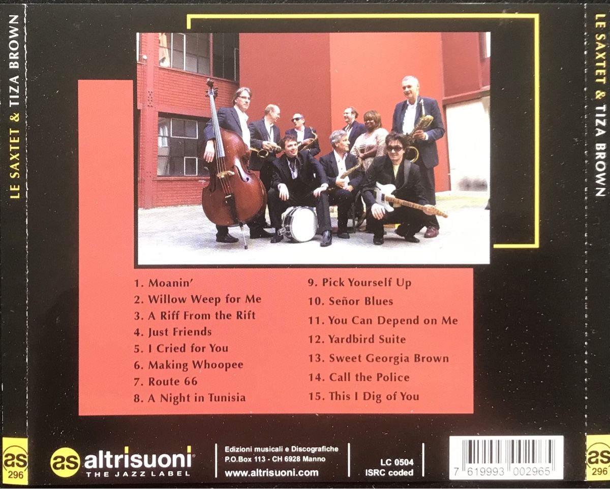 CDs: CD Le Saxtet & Tiza Brown – Gebraucht aus Zürich von tomakomai 1