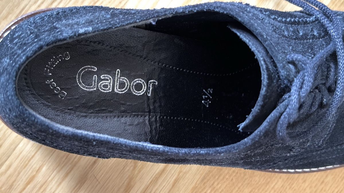 Scarpe da uomo: Gabor Schnürschuhe Wildleder  – Nuovo (secondo la descrizione) da Bern venduto da WiederWert 4