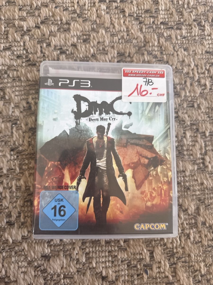 Jeux: DMC Devil May Cry PS3 Spiel USK 16 guter Zustand – D'occasion à Oftringen par jase91