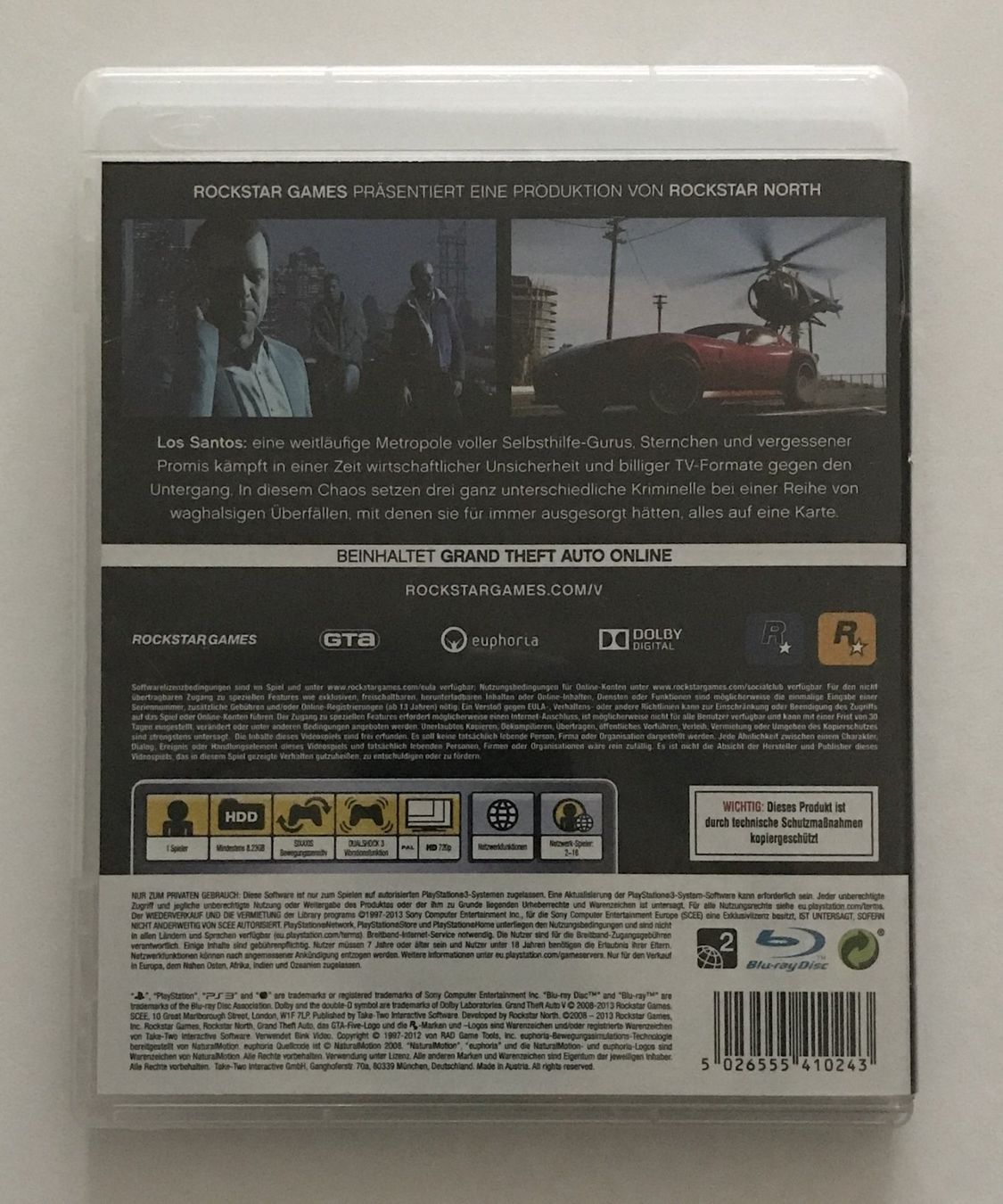 Giochi: PS3 - Grand Theft Auto V – Usato da Allschwil venduto da Bullach 2