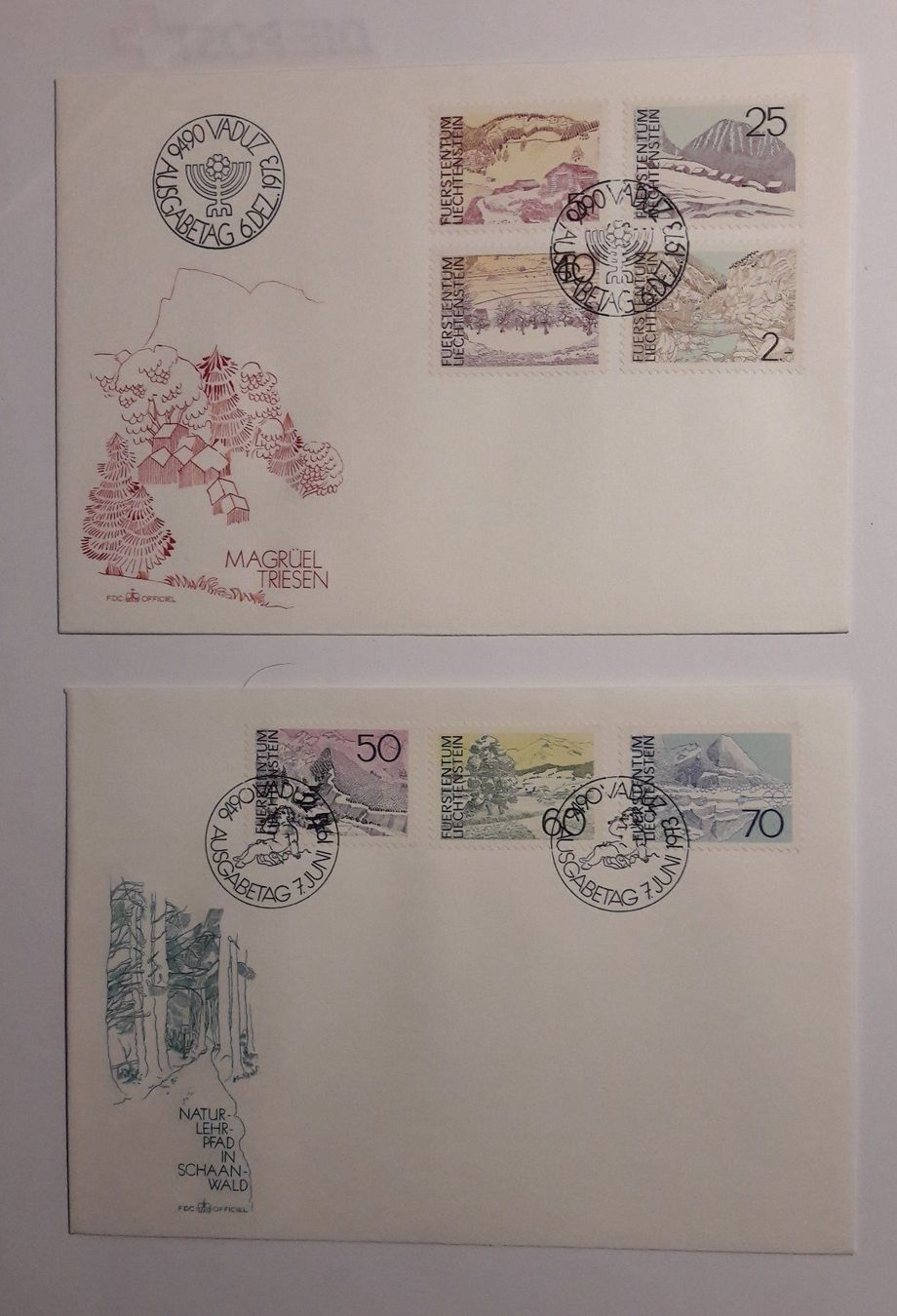 Enveloppes & pochettes d'envoi: 1972 JSA / FDC – Neuf (Voir description) à Alten par Regenwasser 6