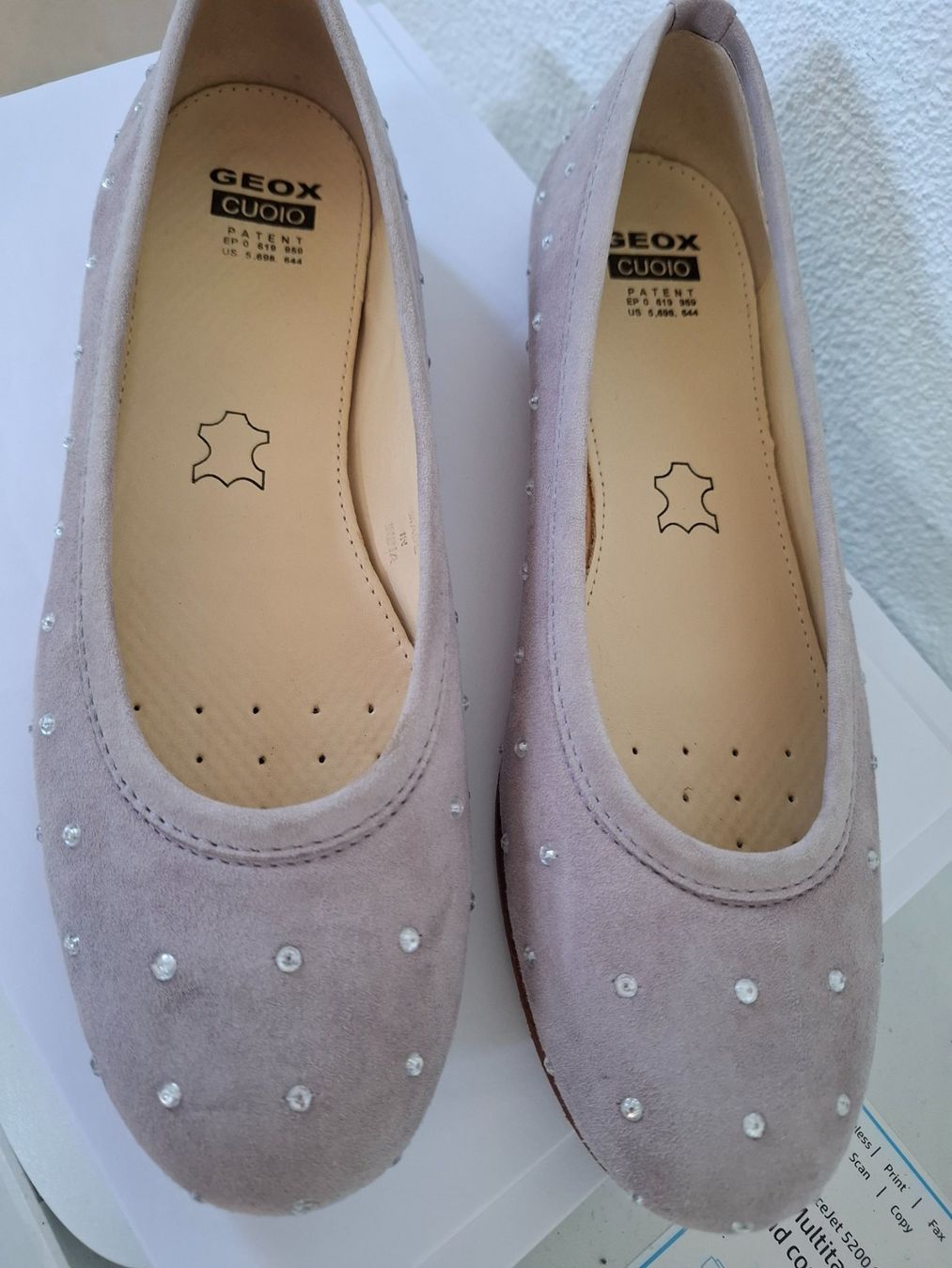 Geox Damenschuhe: Geox, Ballerinas, Cuoio, Gr. 39 – Gebraucht aus Dornach von shoe-lina 1