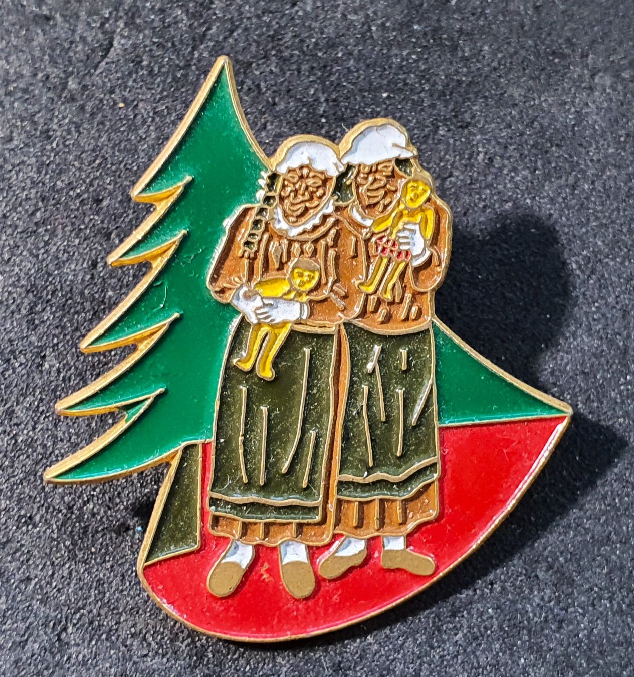 Placchette & Badge: Y724 - Pin Hänsel & Gretel oder so... – Usato da Reinach BL venduto da Boston-Verkauf