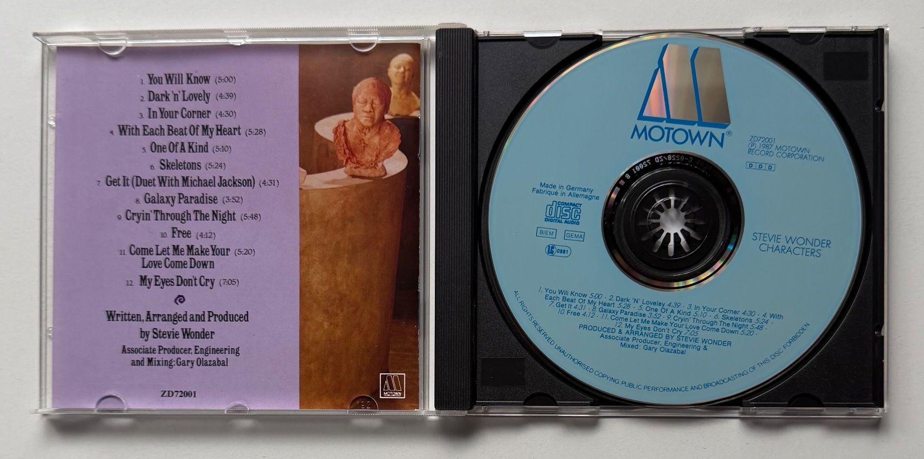 CDs: Stevie Wonder / Characters – D'occasion à Näfels par rottabi 2
