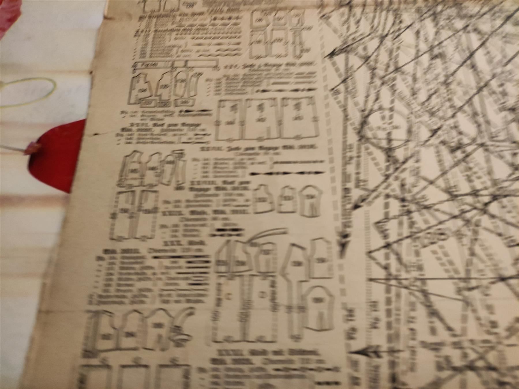 Schnittmuster: Schnittbogen Schneider Handarbeit Beyers Modewelt A 1924 1 – Gebraucht aus Luzern von leseratte24 5