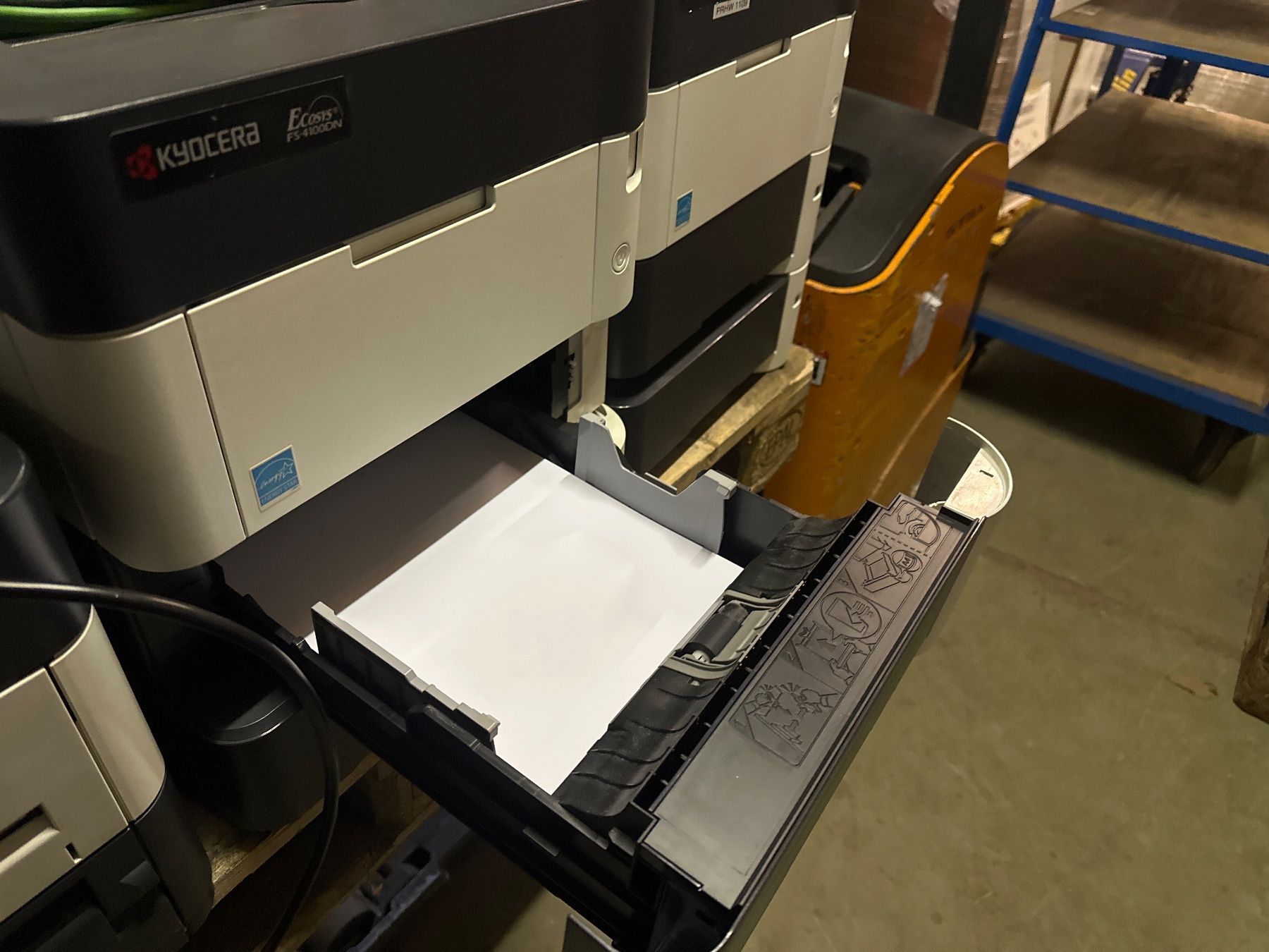 Kyocera Stampanti: 5 Stk Kyocera Ecosys FS-4100DN Laserdrucker – Usato da Necker venduto da liq24 3