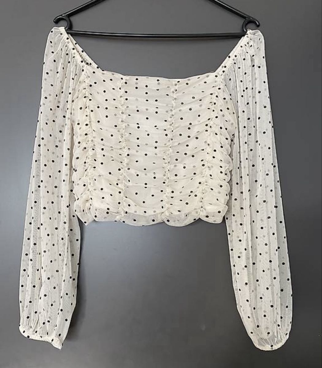 Camicette: Sommerbluse mit Polka dots – Usato da Embrach venduto da ale_v5qn 1