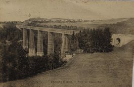 Fribourg  - PONT  DU  GRAND  FEY - 1927