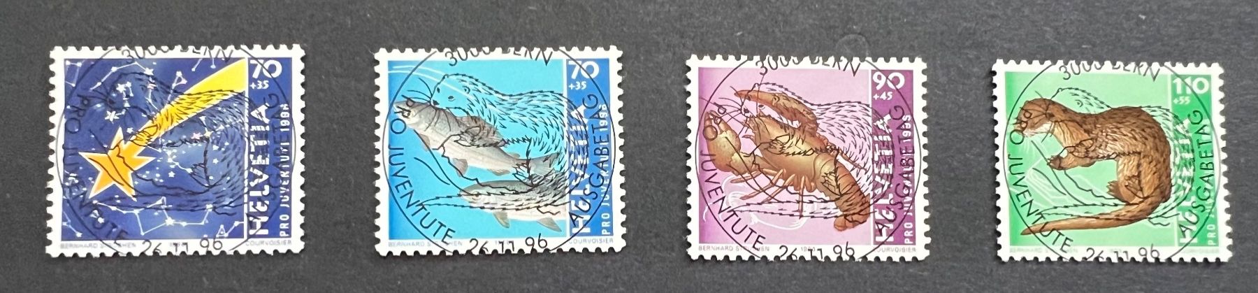 Tutti i francobolli: Pro Juventute 1996 Vollstempel – Nuovo (secondo la descrizione) da Hünenberg See venduto da wer_5286