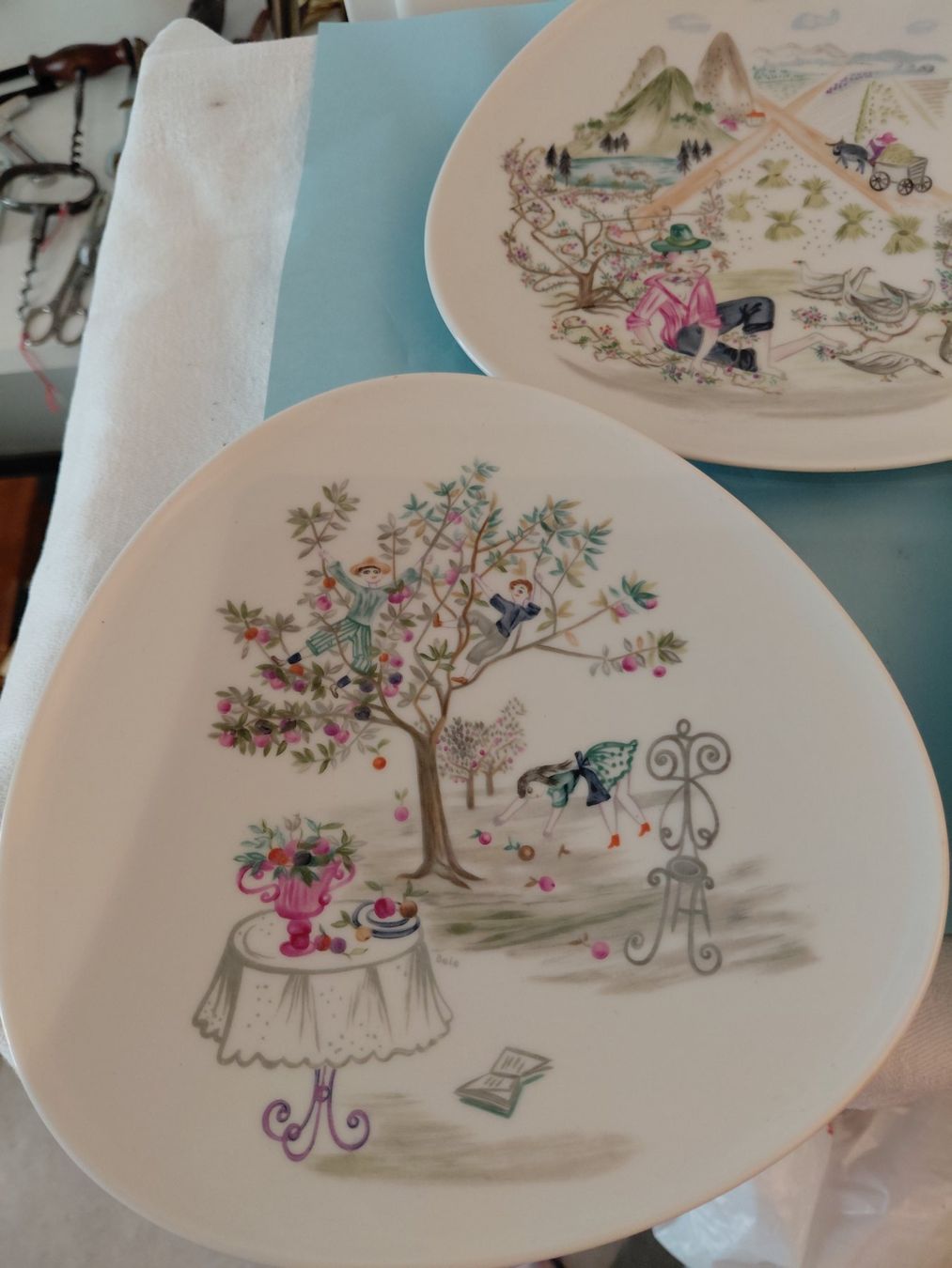Rosenthal Assiettes: 4 Rosenthal Teller "Bele Bachem" – D'occasion à Zürich par Rosys 4