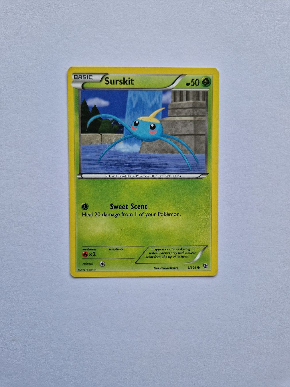 Pokémon Sammelbilder & Trading cards: Surskit - Plasma Blast  – Gebraucht aus Romont FR von raj_sjv9