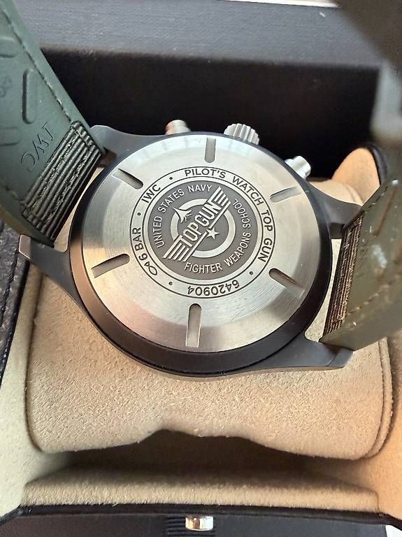 IWC Orologi: IWC Chronograph Top Gun – Usato da Zürich venduto da timeio 8