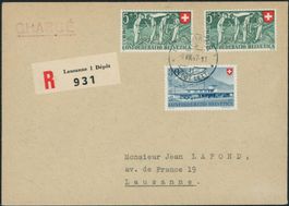 1947 - Pro Patria - Brief - BFr