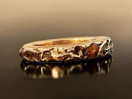 Wilder Ring Bronze & Bernstein,  Gr. 51