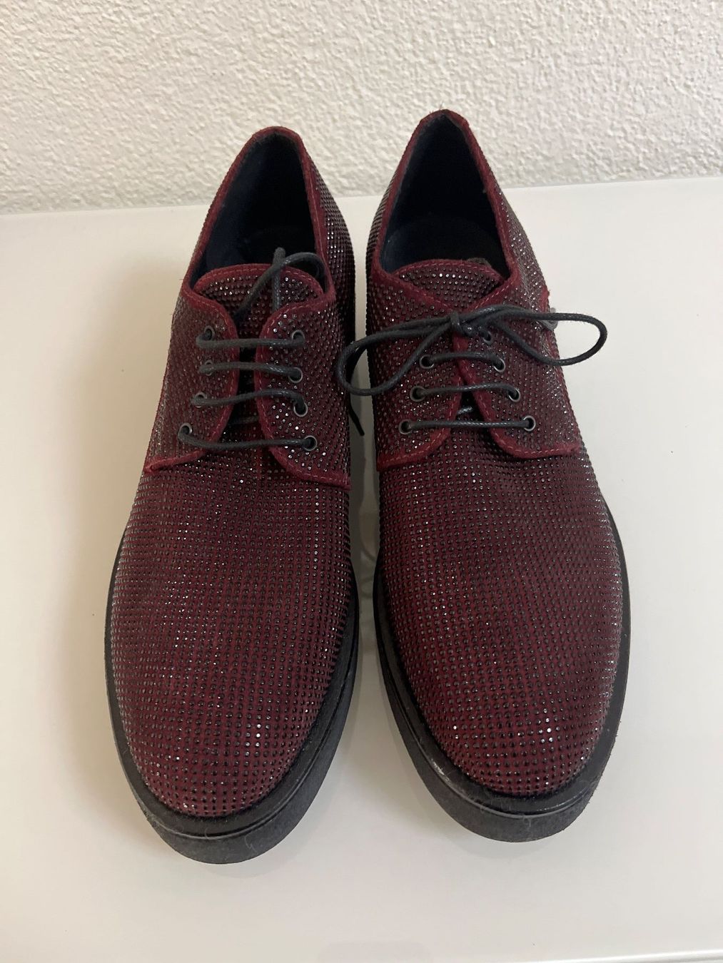 Scarpe da donna: Fru-it Sneakers Glitzer- Bordeaux Gr.38 – Nuovo (secondo la descrizione) da Baden venduto da Lauflip