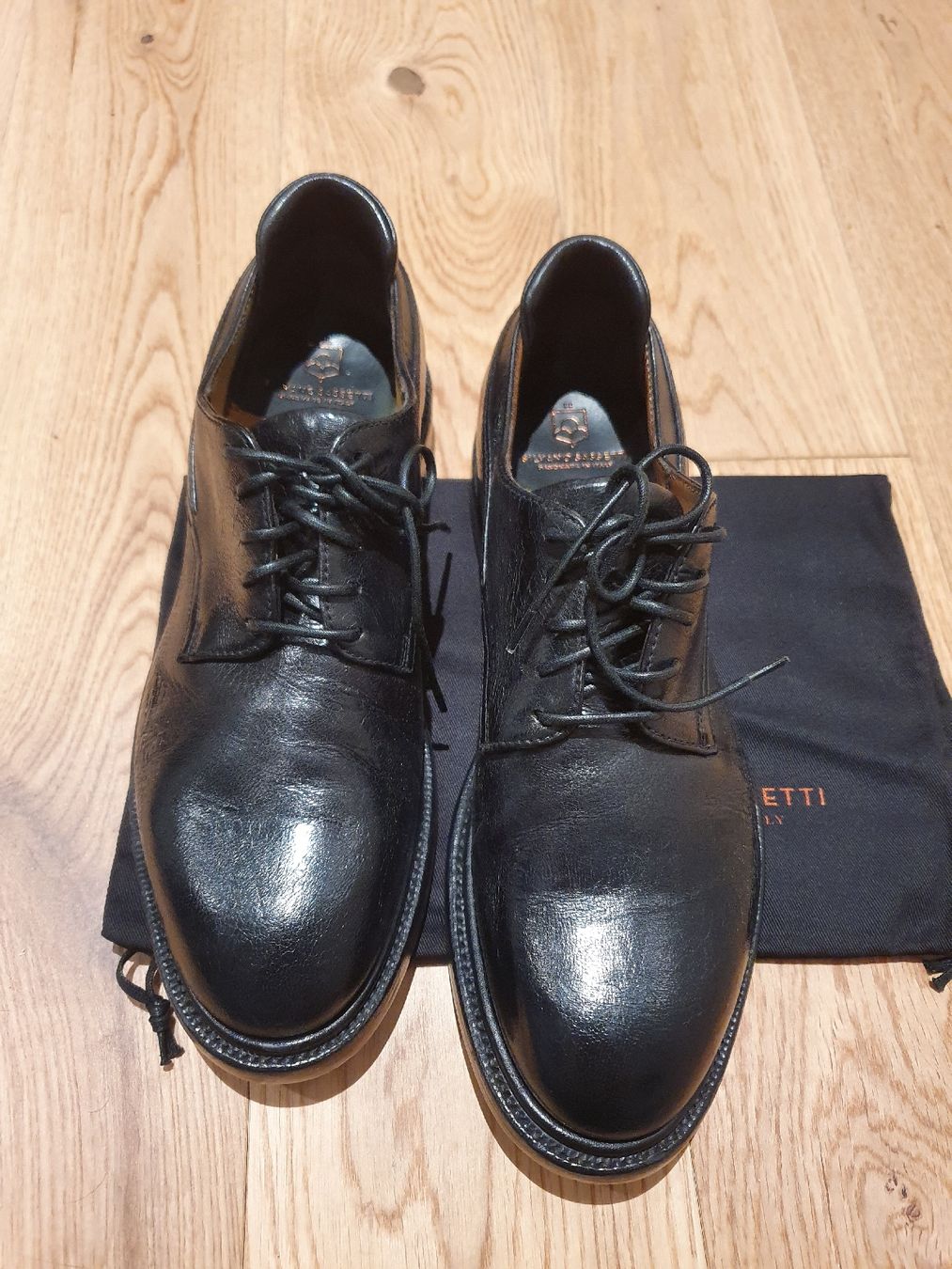 Scarpe da uomo: Silvano Sassetti, Schuhe, Derby, 41, Neu – Nuovo e nell'imballaggio originale da Winterthur venduto da Sjull