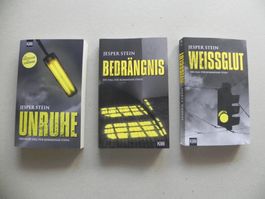 3 Bücher Taschenbücher Autor J. Stein 2013 Kommissar Krimi