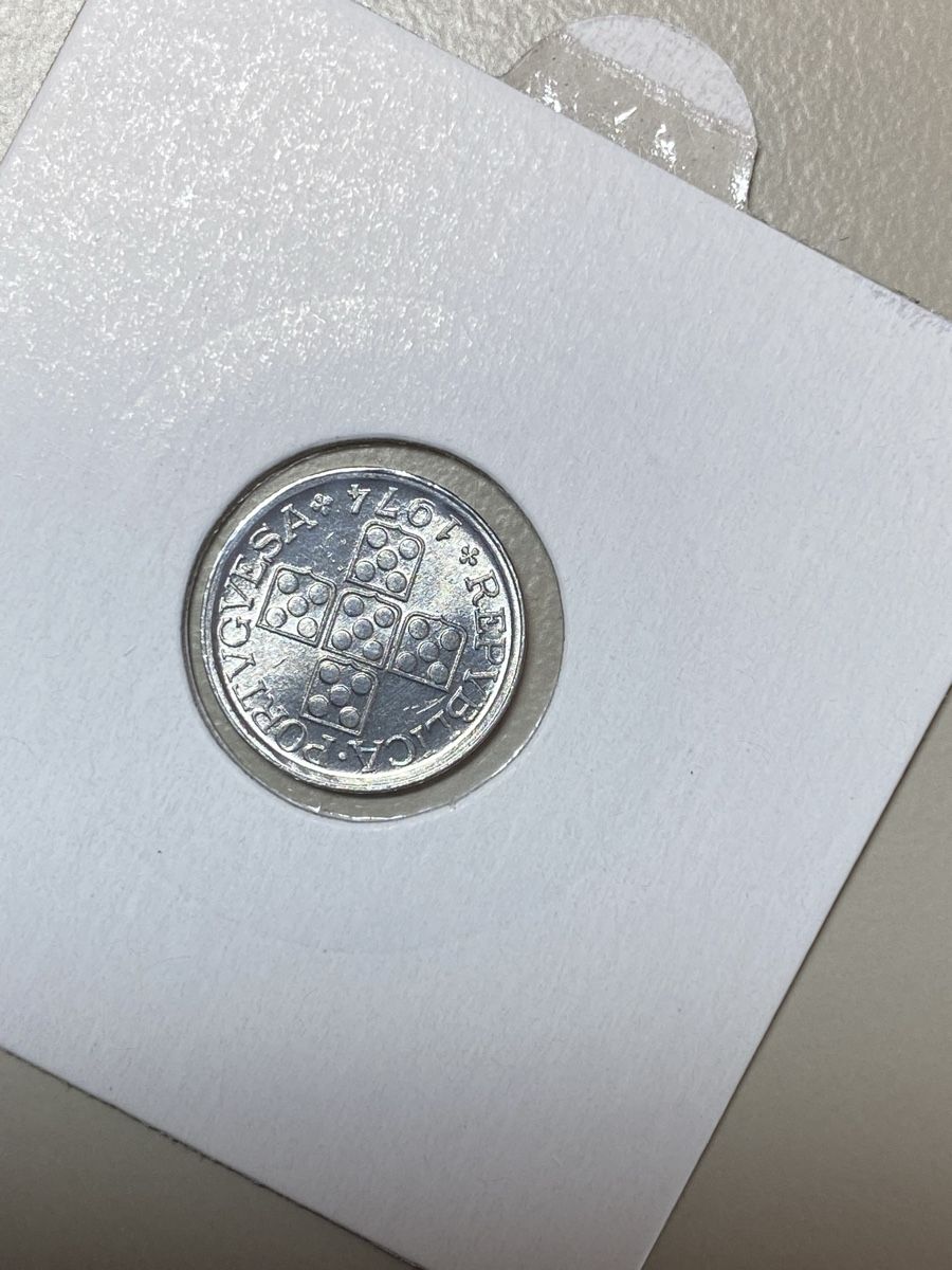Alle Münzen: Portugal - 10 centimes - 1974 – Gebraucht aus Payerne von Mike1682 1