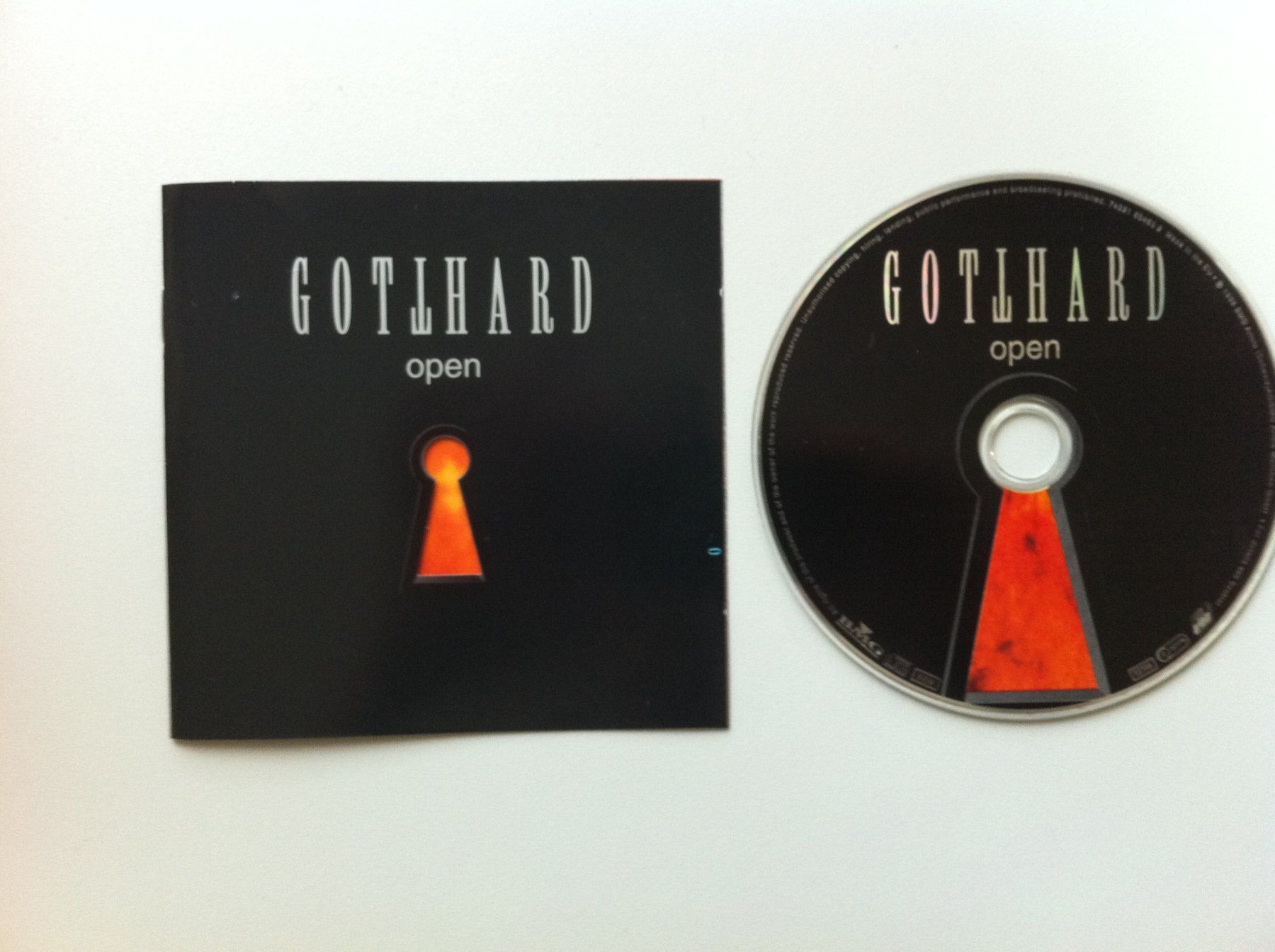 CD: CD Gotthard "open" 1998 – Usato da Brunnen venduto da Artemis53