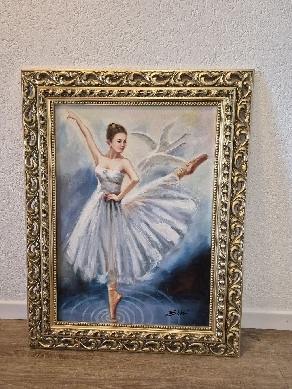 Tableaux: Gemälde Ballerina  – D'occasion à widnau par sejlas