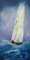 - Italienisches Gemälde - 30x60 cm