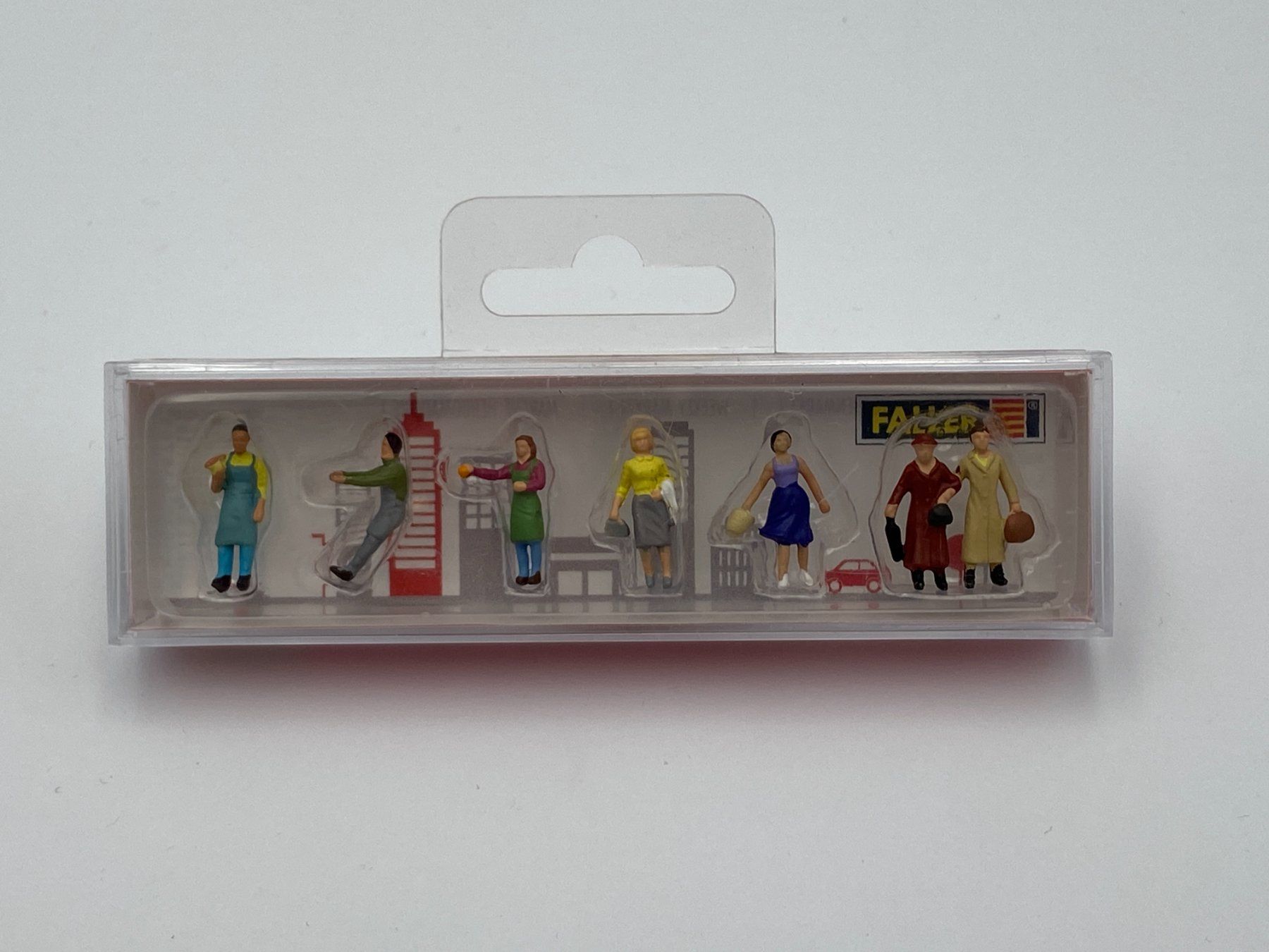 Faller Modellini di ferrovie: Faller 151670 H0 Wochenmarkt I – Nuovo e nell'imballaggio originale da Neukirch a.d. Thur venduto da MoBa-Shop 1