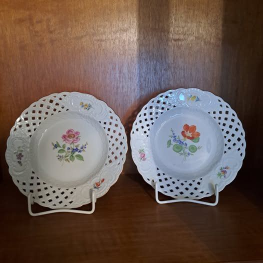 Assiettes: Meissen Durchbruchteller – D'occasion à Maur par bolliger4you