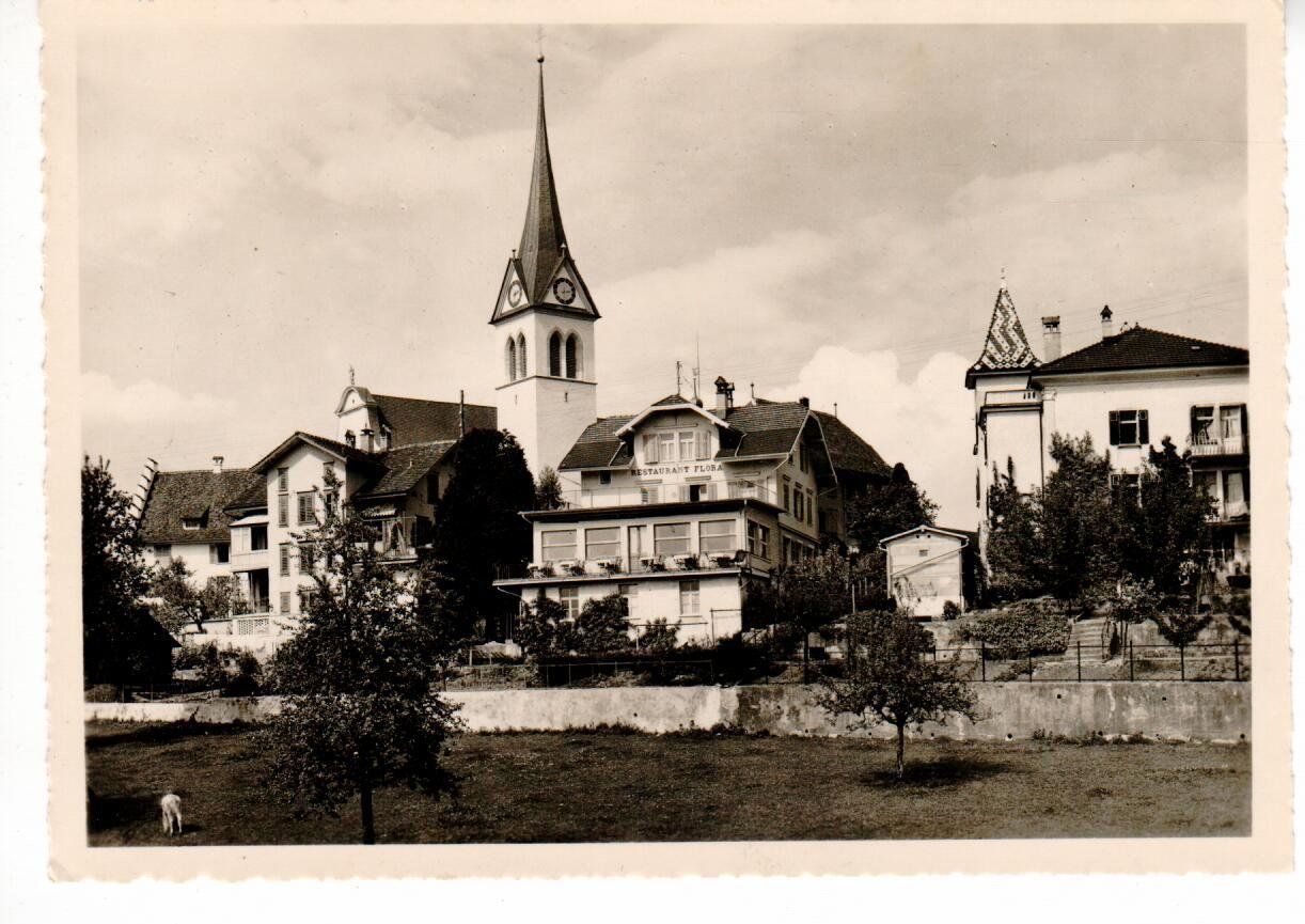 Cartoline postali: Restaurant Flora Hochdorf – Usato da Wolhusen venduto da Curver9