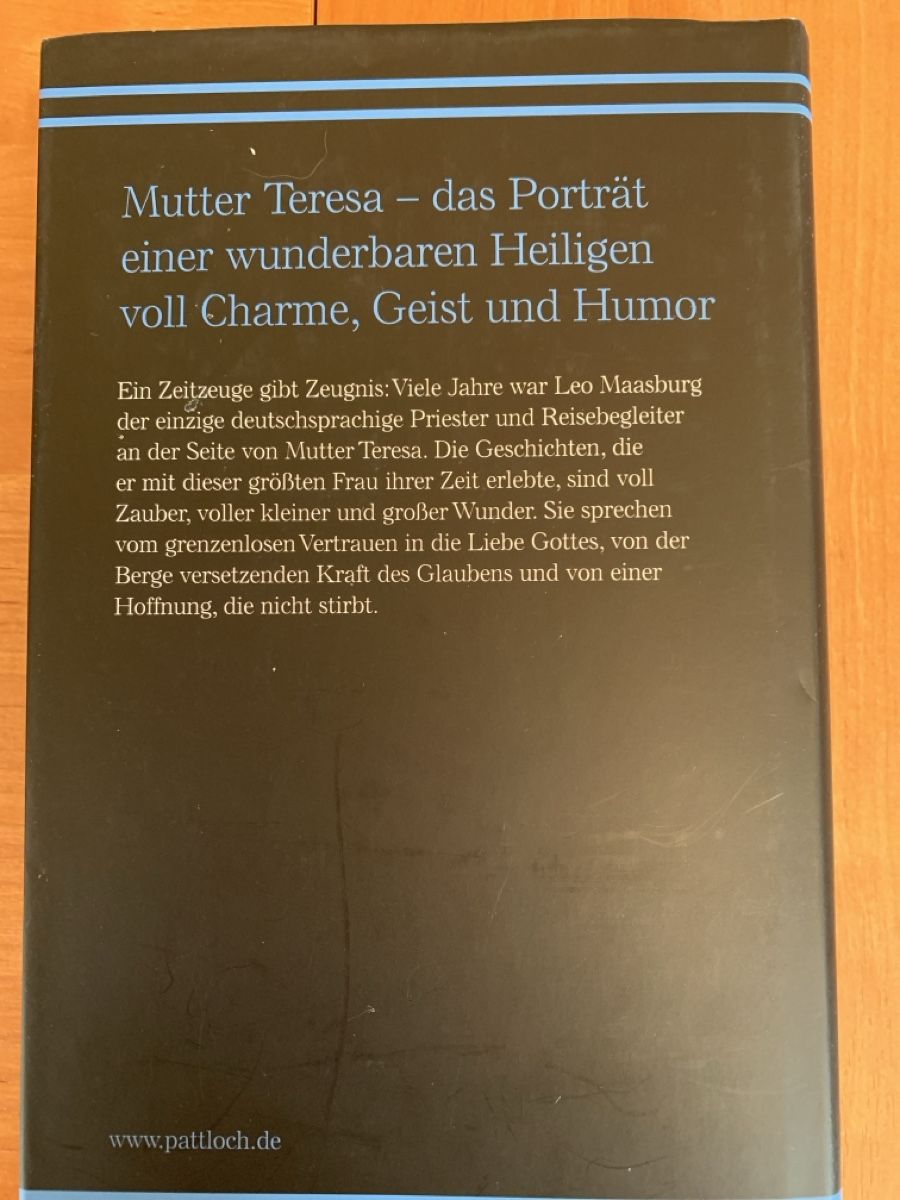 Libri: Mutter Teresa - Leo Maasburg – Nuovo (secondo la descrizione) da Auslikon venduto da Moisefeder 1