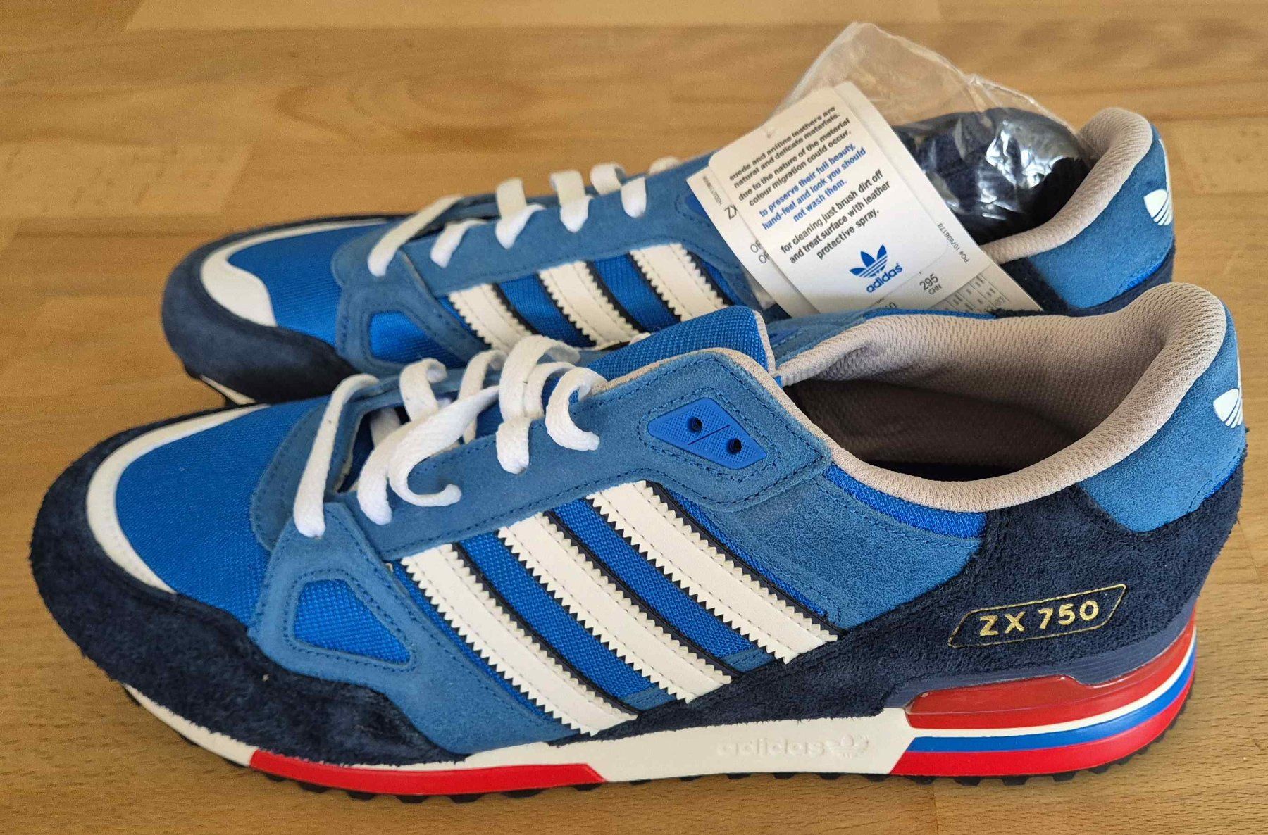 Adidas ZX 750 Sneaker Gr.48/US13 blau (Neu (gemäss Beschreibung