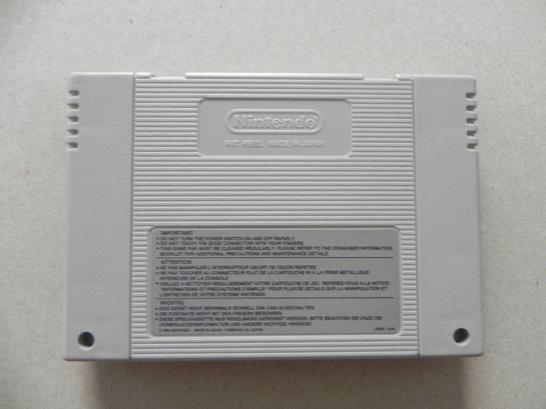 Nintendo Giochi: Super Nintendo SNES Game Pac in Time – Usato da Siebnen venduto da krimsie 1