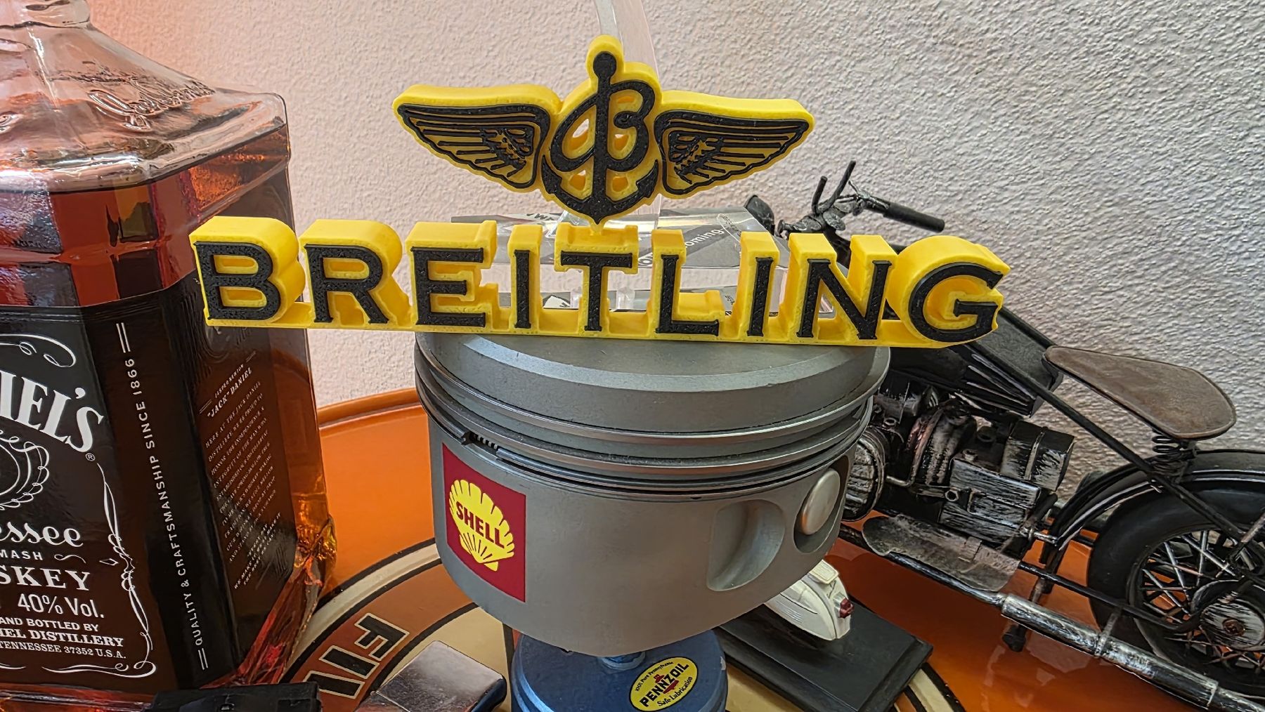 Tutte le decorazioni: BREITLING LOGO AUSSTELLER – Nuovo (secondo la descrizione) da Winterthur venduto da Navitimer 1