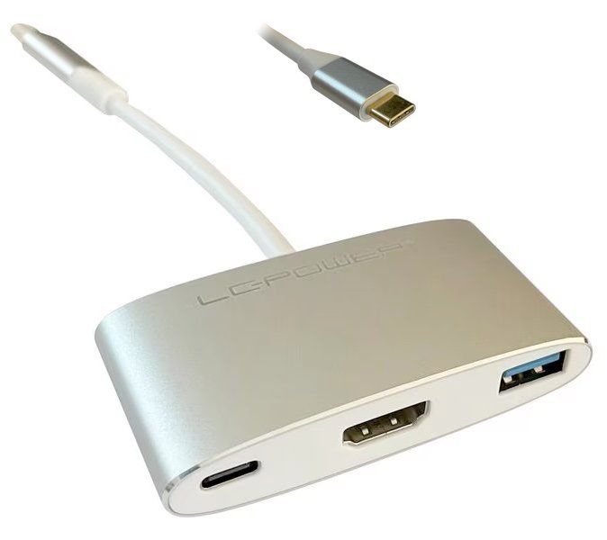 Hub & Switch: LC-Power LC-HUB-C-MULTI-4 Hub USB-3.0/3.1 Typ-C USB-C/... – Nuovo e nell'imballaggio originale da Reinach AG venduto da RiesenServicesGmbH