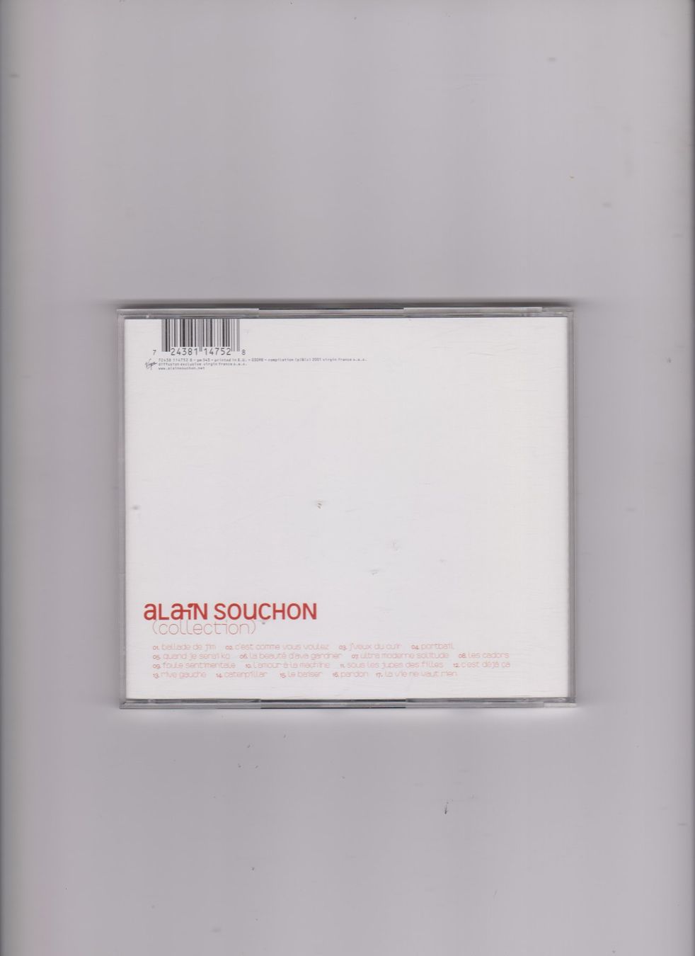 CD: Alain Souchon - Collection CD, – Usato da Bex venduto da Canouille 1