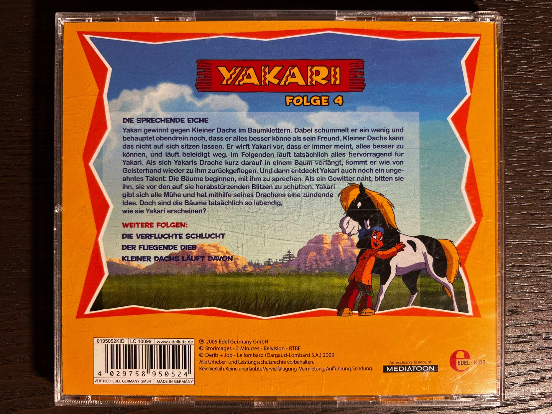 Audiolibri: Yakari Hörspiel Folge 4 – Usato da Zürich venduto da F84 1