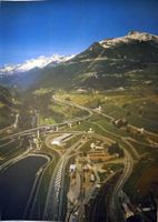 Schulwandbild Verkehrslandschaft Airolo