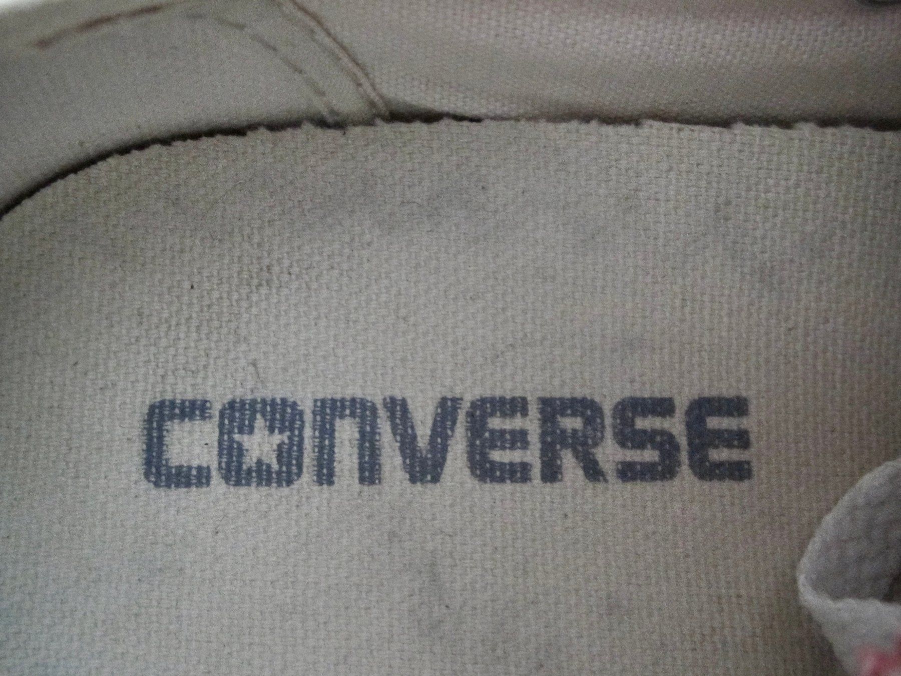 Converse Chaussures hommes: SNEAKER CONVERSE COTON ROUGE – D'occasion à Murten par Selliot 3