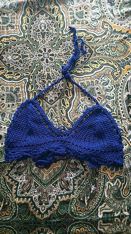 Badekleider & Bikinis: Bikini bleu au crochet neuf taille M – Gebraucht aus Genève von cab_wkl8 2